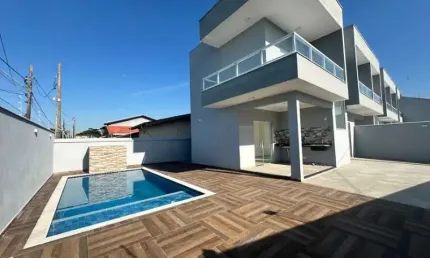 Casa com 3 quartos à venda no cibratel, itanhaém , 220 m2 por r$ 655.000
