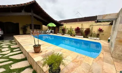 CASA COMPLETA 3 DORMITÓRIOS A VENDA LADO PRAIA- GRANDESP ITANHAÉM
