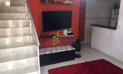 Sobrado com 2 dormitórios à venda, 76 m² por R$ 307.000 - Jardim São João (Jaraguá) - São Paulo/SP