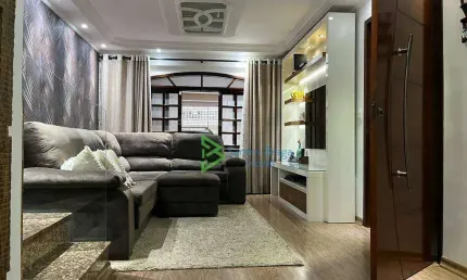 Casa com 4 dormitórios à venda por r$ 870.000,00 - recanto monte alegre - são paulo/sp