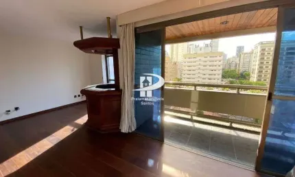 Apartamento com 4 quartos à venda, boqueirão - santos