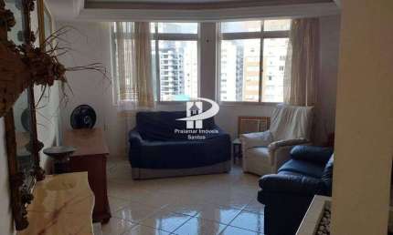 Apartamento com 2 quartos à venda na Praça Independência, 01, Gonzaga, Santos