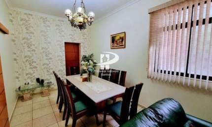 Casa com 4 quartos à venda na Rua Doutor Luís de Faria, 01, Gonzaga, Santos