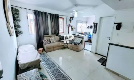 Casa em condomínio fechado com 2 quartos à venda na Rua Barão de Ramalho, 01, Macuco, Santos