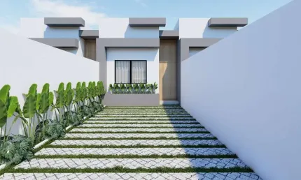 Casa com 3 quartos à venda no santo antônio, joinville , 81 m2 por r$ 490.000