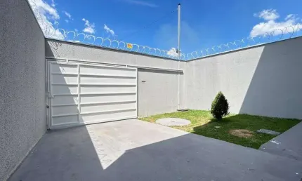 Casa térrea à venda no setor pontal sul com 3 quartos, suíte e financiamento facilitado