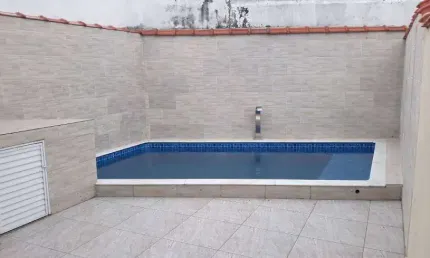 Casa com 2 quartos à venda na Vila Atlântica, Mongaguá 