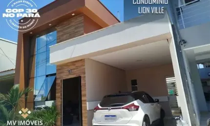 Casa para alugar no Cond. Lion Ville - Coqueiro - Belém/PA