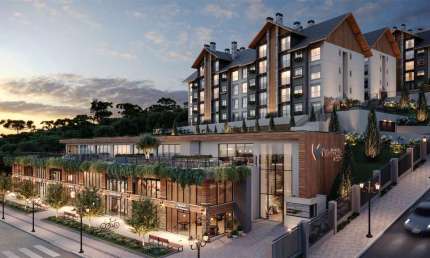Apartamento com 1 quarto à venda no Várzea Grande, Gramado 