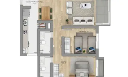 Apartamento com 3 quartos à venda no Centro, Canela 