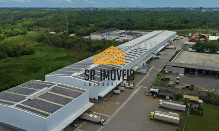 Galpão para alugar de 4000 metros quadrados em condomínio logístico em Simões Filho - BA
