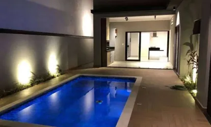 Casa de condomínio para venda tem 181 metros quadrados com 3 quartos