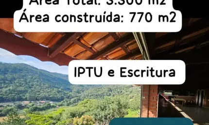 Chácara Fernão Dias Duas Casas em 3.300 m2, Com ESCRITURA