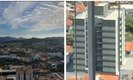 Apto Novo no Centro 3 quartos, 2 wc, 2 vagas, pisc,  academia