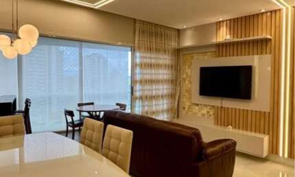 Cond. Concept -Mobiliado, 4 quartos sendo 2 suítes, varanda gourmet com cortina de vidro....