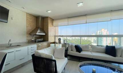 Apartamento Mobiliado Anália Franco - Parque Ceret 3 suítes 180m²