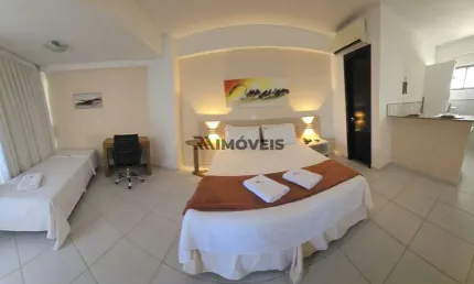 Flat mobiliado à venda, ponta negra, natal, rn, próximo ao restaurante camarões
