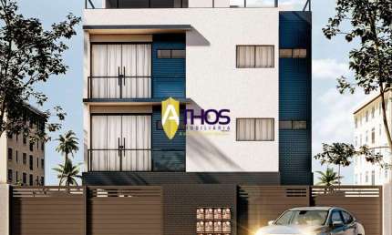 Apartamento Cobertura em Bancários, João Pessoa/PB de 2 Quartos