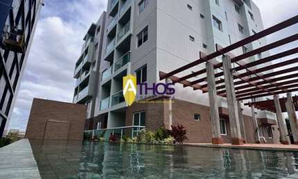 Apartamento Térreo em Altiplano Cabo Branco, João Pessoa/PB de 3 Quartos