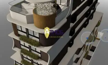Flat com 1 quarto à venda na Rua Fernando Luiz Henriques dos Santos, 1500, Jardim Oceania, João Pessoa