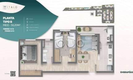 Apartamento para venda em Potiguar de 50.00m² com 2 Quartos e 1 Garagem
