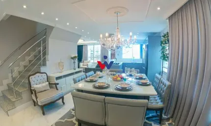 Apartamento para venda em Porto Belo de 195.00m² com 3 Quartos, 3 Suites e 2 Garagens