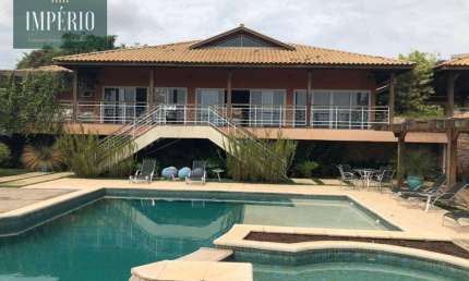 Casa de Condomínio para venda em Condomínio Residencial Dos Lagos de 708.00m² com 4 Quartos e 4 Suites