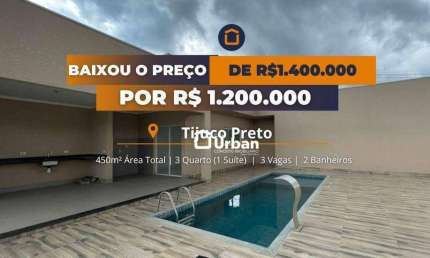 Casa de Condomínio para venda em Tijuco Preto de 223.00m² com 3 Quartos, 1 Suite e 3 Garagens