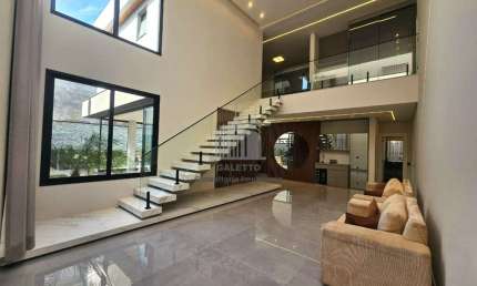 Casa para venda em Alphaville Dom Pedro de 400.00m² com 4 Quartos, 3 Suites e 3 Garagens