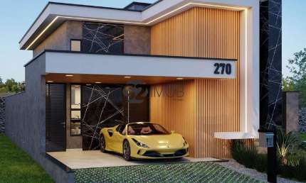Casa de Condomínio para venda em Morro Vermelho de 132.00m² com 3 Quartos, 1 Suite e 2 Garagens