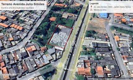 Terreno à venda na Avenida Julio Simões, 2000, Vila Brasileira, Mogi das Cruzes