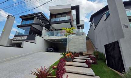Casa de Condomínio para venda em Residencial Real Park de 295.00m² com 4 Quartos e 4 Suites