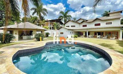 Casa de Condomínio para venda em São Paulo Ll - Granja Viana de 752.00m² com 5 Quartos, 5 Suites e 7 Garagens