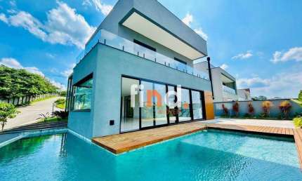 Casa de Condomínio para venda em São Paulo Ll - Granja Viana de 480.00m² com 4 Quartos, 4 Suites e 10 Garagens