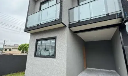 Sobrado para venda em Tatuquara de 74.00m² com 3 Quartos, 1 Suite e 1 Garagem