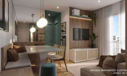 Apartamento para venda em Fazenda Aya de 46.98m² com 2 Quartos