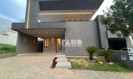 Casa de Condomínio para venda em Residencial Maria Julia de 155.00m² com 3 Quartos, 3 Suites e 4 Garagens