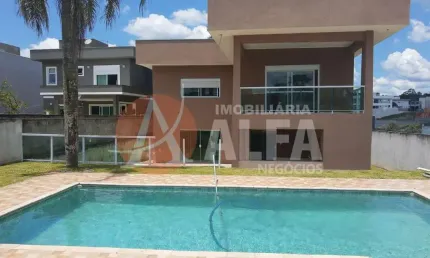 Casa para venda em Vargem Grande Paulista de 480.00m² com 4 Quartos, 4 Suites e 4 Garagens
