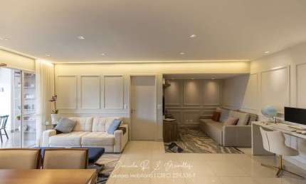 Apartamento para venda em Bosque Das Juritis de 139.00m² com 3 Quartos, 3 Suites e 2 Garagens