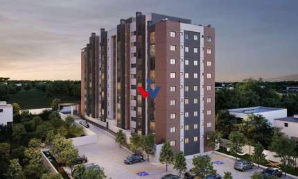 Apartamento para venda em Estação de 44.00m² com 2 Quartos