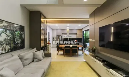 Casa de Condomínio para venda em Condomínio Residencial Villagio Do Conde de 210.00m² com 3 Quartos, 2 Suites e 2 Garagens