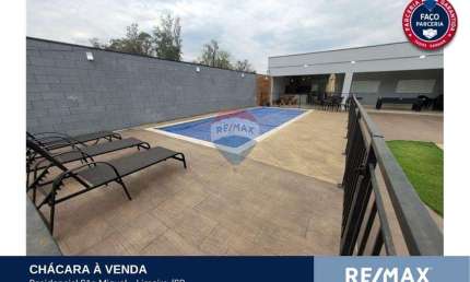 Chácara para venda em Residencial São Miguel de 1153.69m² com 5 Quartos, 1 Suite e 10 Garagens