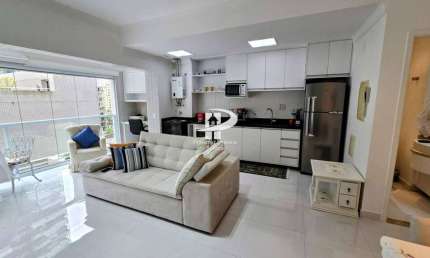 Apartamento para venda em Gonzaga de 59.00m² com 1 Quarto, 1 Suite e 1 Garagem