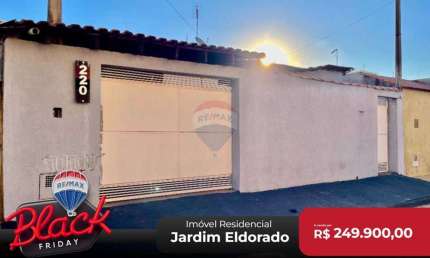 Casa para venda em Jardim Eldorado de 111.00m² com 2 Quartos, 1 Suite e 2 Garagens