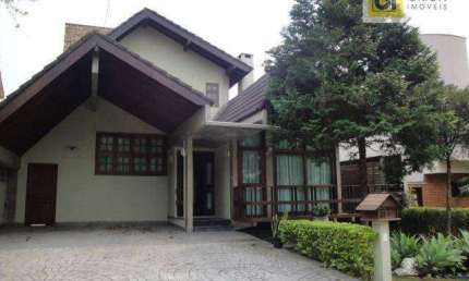 Casa de Condomínio para venda em Aldeia Da Serra de 310.00m² com 4 Quartos, 3 Suites e 2 Garagens