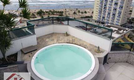 Cobertura para venda em Vila Assunção de 370.00m² com 3 Quartos e 3 Suites