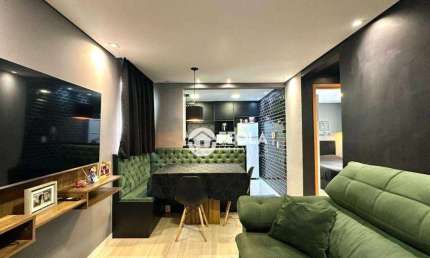 Apartamento para venda em Jardim Bertoni de 43.00m² com 2 Quartos e 1 Garagem