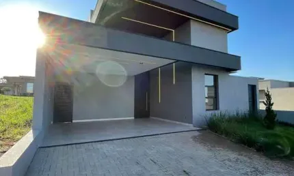 Casa de Condomínio para venda em Jardim Santa Maria de 165.00m² com 3 Quartos, 3 Suites e 4 Garagens