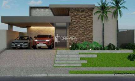 Casa de Condomínio para venda em Loteamento Terras De Florença de 209.00m² com 3 Quartos, 3 Suites e 4 Garagens