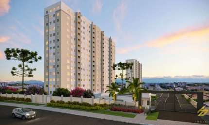 Apartamento para venda em Pinheirinho de 36.00m² com 2 Quartos e 1 Garagem